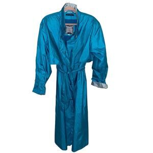 CHIANGO by Fleet Street VNTG Metallic Trench Coat